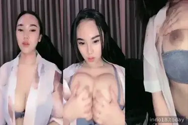Mahasiswi Body Seksi Coli Live Bikin Penonton Sange